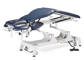 7 Section Treatment / Physio Table - White