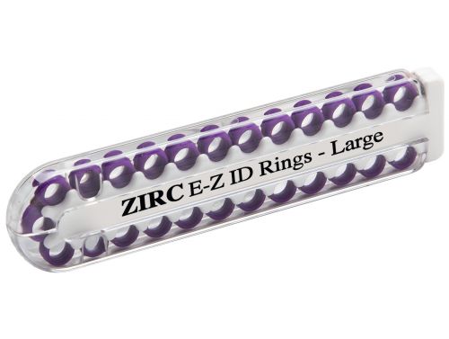RUCK MARKING RINGS / PURPLE / 9MM / 25 PIECES