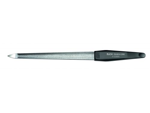 RUCK BLACK-LINE SAPPHIRE FILE / POINTED WITH VAULTING / 19.5CM