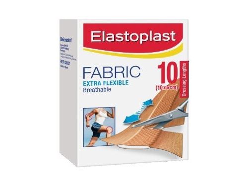 ELASTOPLAST DRESSING STRIPS / 6cm x 10cm / Box of 10