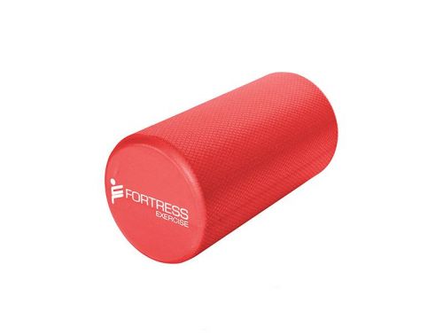 FORTRESS SHORT ROUND FOAM ROLLER / RED