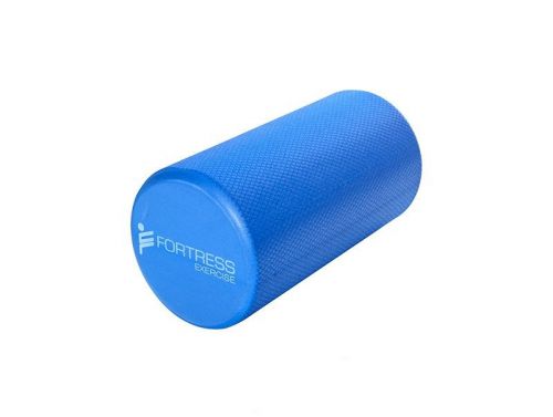 FORTRESS SHORT ROUND FOAM ROLLER / SOLID BLUE