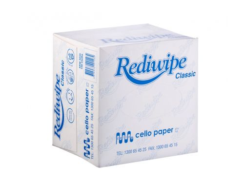 CELLO REDIWIPE CLINICAL TOWELS PERFORATED