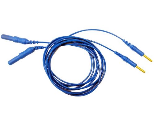 ELECTRODE CABLES / BLUE / 1 PAIR