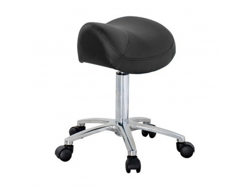 FORTRESS SADDLE STOOL /  BLACK
