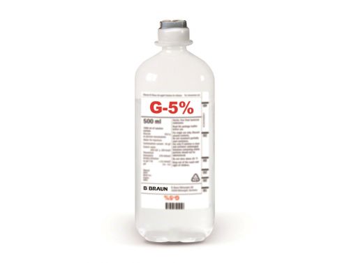 B BRAUN GLUCOSE 5% EP / 500ML AU