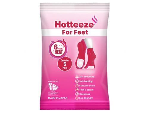 HOTTEEZE FOR FEET / 5 PAIRS