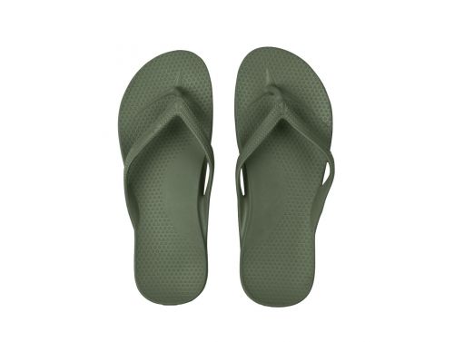SOLIES ORIGINAL ARCH SUPPORT THONGS / JUNGLE GREEN