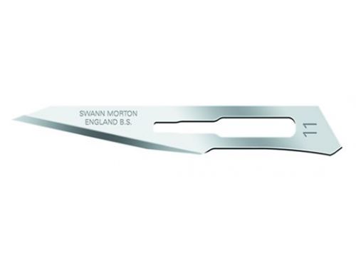 SWANN-MORTON SURGICAL BLADE / SIZE 11 / BOX OF 100