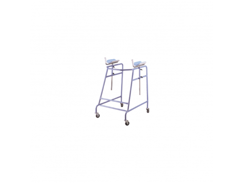 TUTOR BARIATRIC FOREARM WALKER WITH FOUR WHEELS