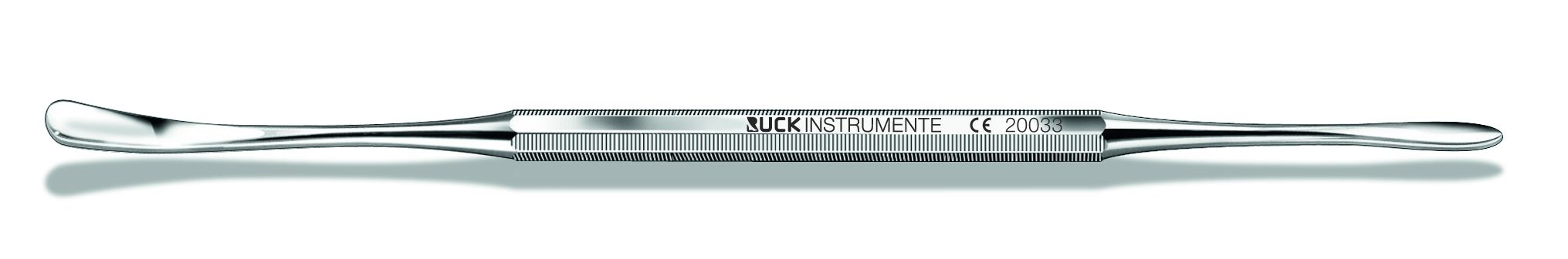 RUCK INSTRUMENTS NAIL FOLD INSTRUMENT / DOUBLE SIDED / STAINLESS STEEL / 16CM / ROUNDED / ROUND/ BLUNT photo