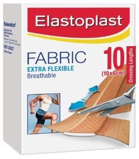 ELASTOPLAST DRESSING STRIPS / 6cm x 10cm / Box of 10 photo