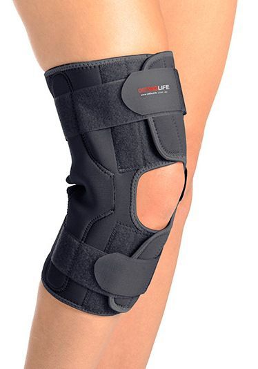 ORTHOLIFE WRAP AROUND HINGED KNEE STABILISER  photo