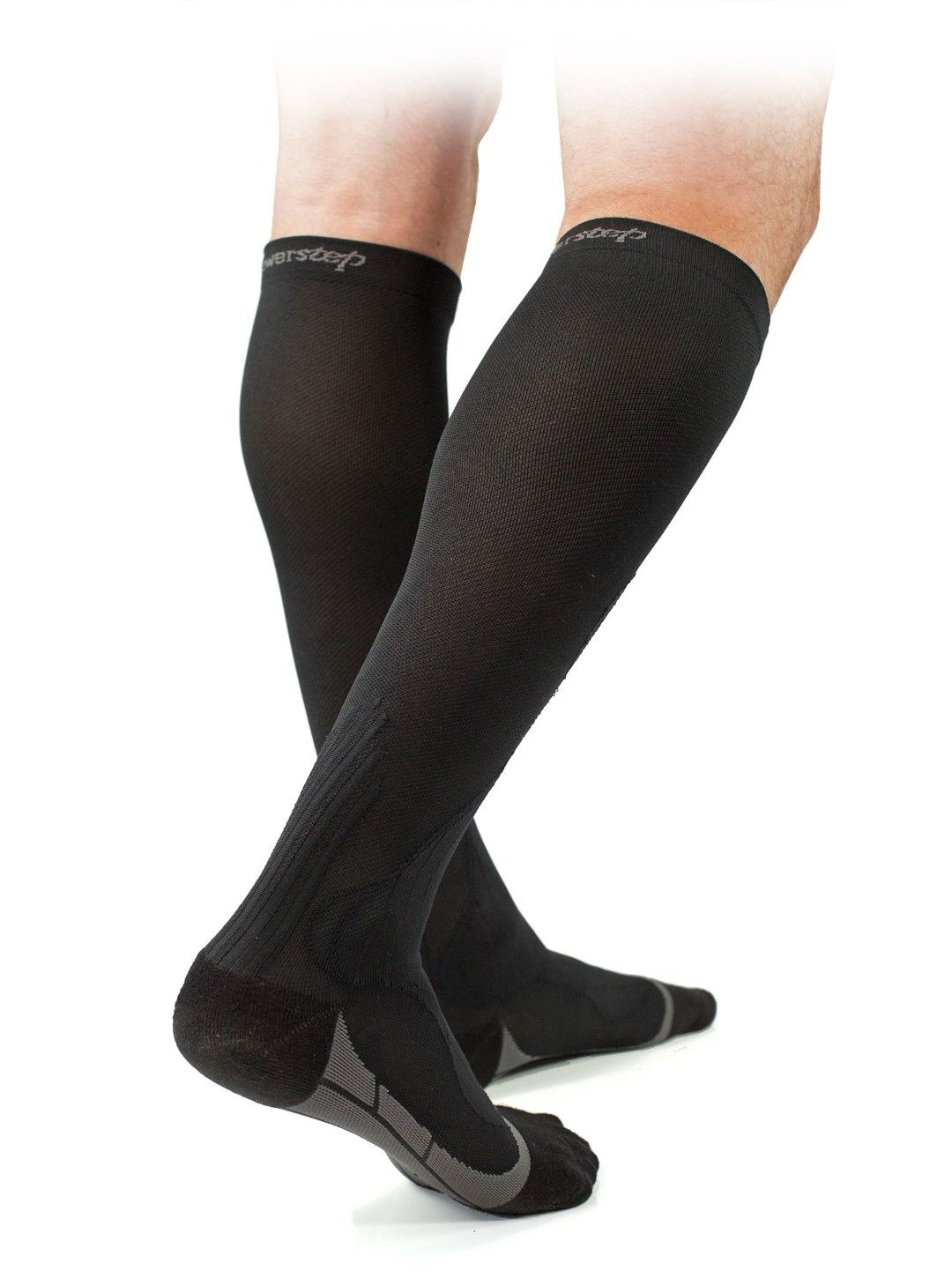 POWERSTEP® G2 RECOVERY SOCKS / BLACK/GRAY / PAIR photo