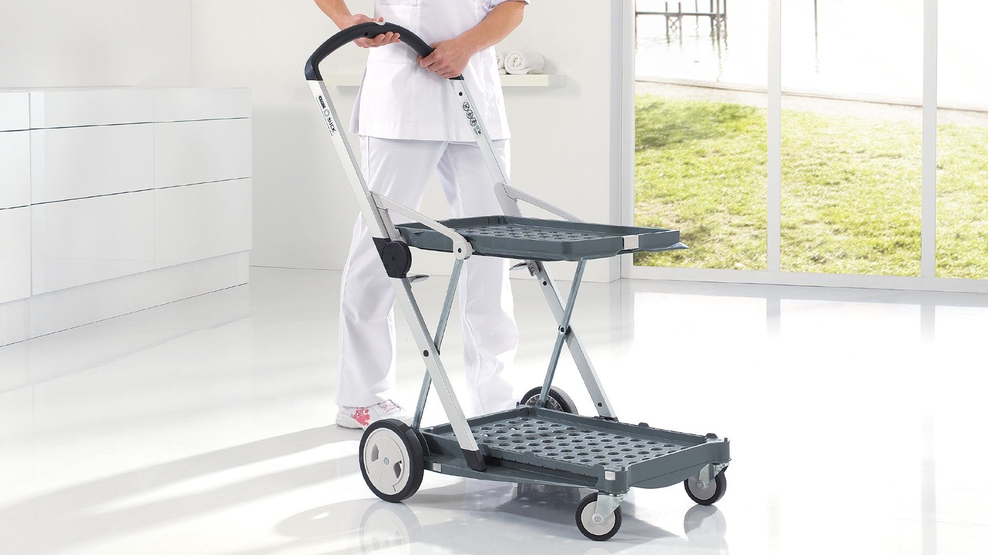 RUCK CLAX FOLDING TROLLEY WITH BASKET photo