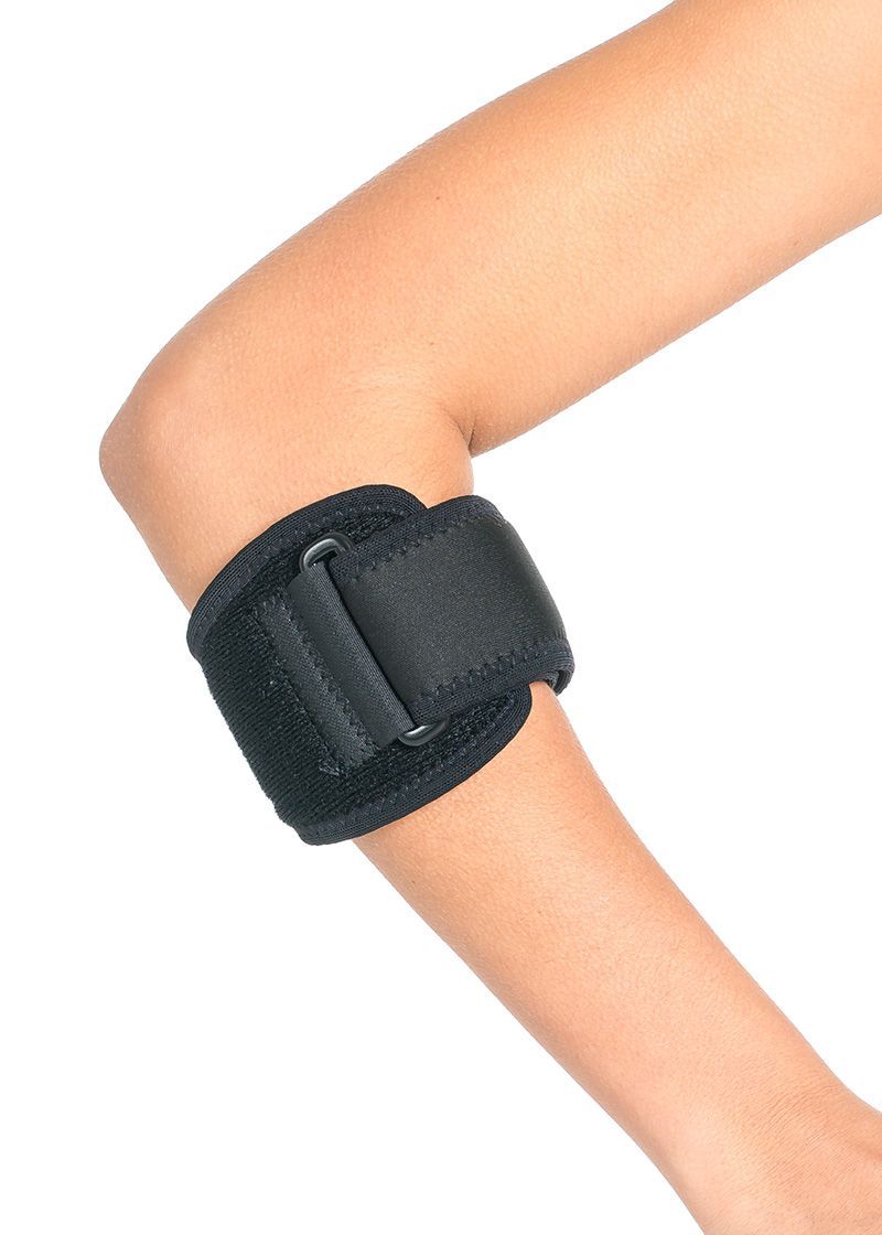 ORTHOLIFE TENNIS/GOLF ELBOW SUPPORT WITH SILICONE PAD / UNIVERSAL (D) photo