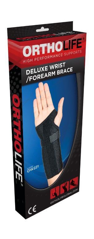  ORTHOLIFE DELUXE NEOPRENE WRIST/FOREARM BRACE photo