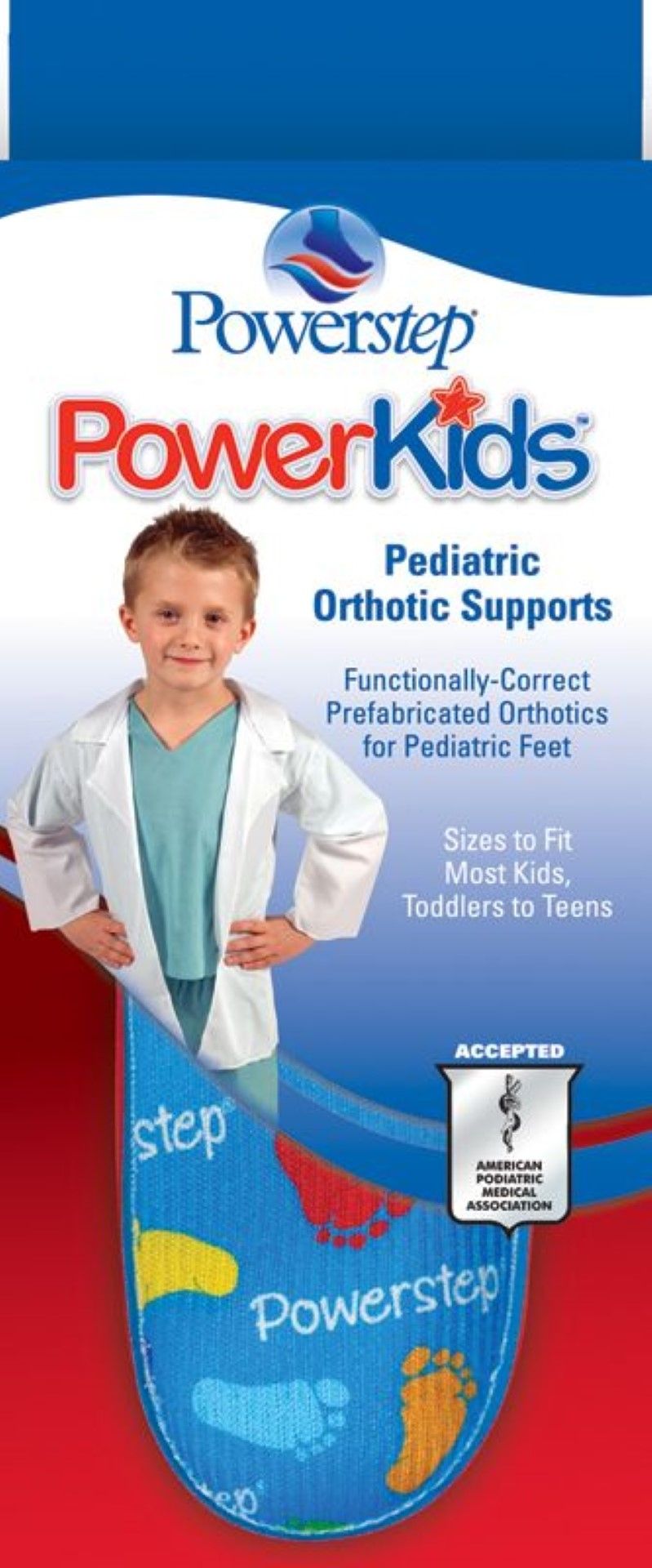 POWERSTEP POWERKIDS PEDIATRIC 3/4 photo