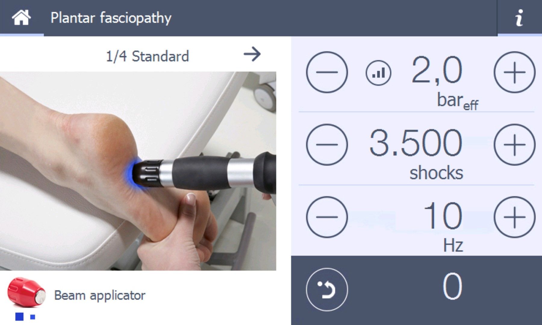 GYMNA SHOCKMASTER 300 PRO ESWT SHOCKWAVE / INCLUDING 5.0 MILLION SHOCKS & 3X FREE APPLICATORS photo