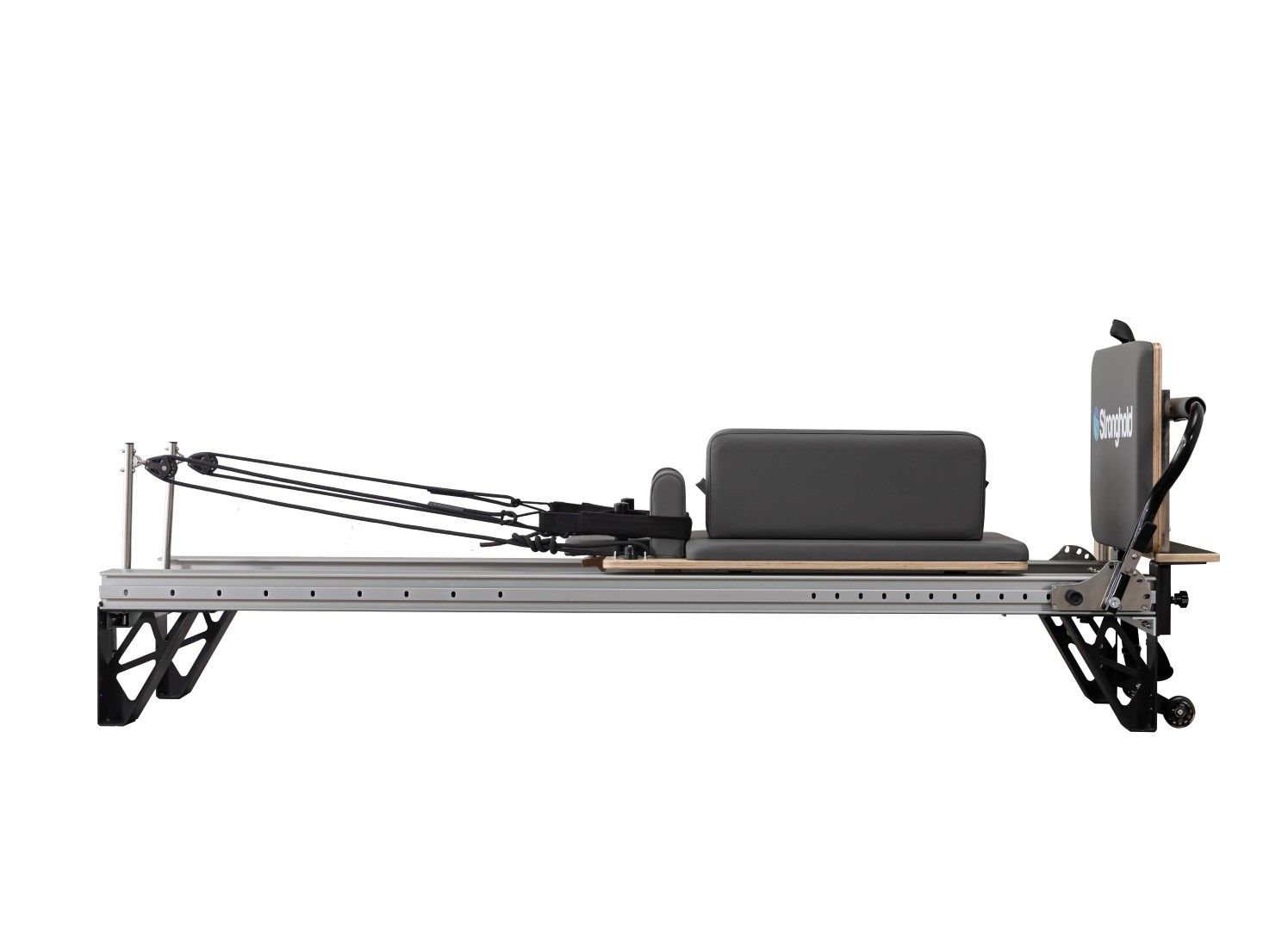 STRONGHOLD ELITE PILATES REFORMER PACKAGE / INCLUDING JUMP BOARD, SITTING BOX & MAT EXTENDER photo