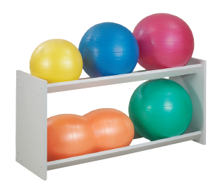 FORTRESS DOUBLE LEVEL BALL STORAGE RACK