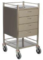 FORTRESS FOUR DRAWER TROLLEY