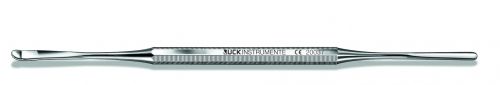 RUCK INSTRUMENTS NAIL FOLD INSTRUMENT / DOUBLE SIDED /  STAINLESS STEEL / 16CM / ROUNDED/ROUND
