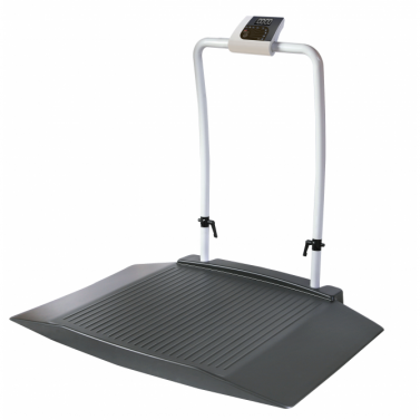 ONEWEIGH WHEELCHAIR SCALE (2 wide Ramps & Handrail)