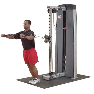 BODY SOLID PRO DUAL WORKOUT CENTRE / ADJUSTABLE CABLE COLUMN