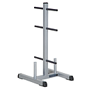 FITMASTER STANDARD WEIGHT PLATE RACK / WITH BARBELL POSTS