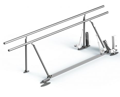 FORTRESS SLIMLINE ELECTRIC HI-LO PARALLEL BARS WITH WIDTH ADJUSTMENT
