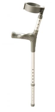ORTHOLIFE DOUBLE ADJUSTABLE ELBOW CRUTCHES DELUXE GRIP