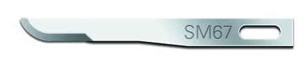 SWANN-MORTON FINE BLADE / SM67 / STAINLESS STEEL / STERILE / BOX 25