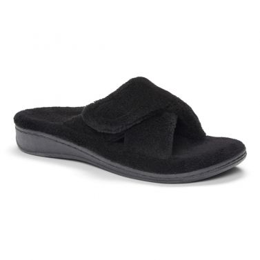 VIONIC RELAX SLIPPERS - BLACK