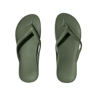 SOLIES ORIGINAL ARCH SUPPORT THONGS / JUNGLE GREEN