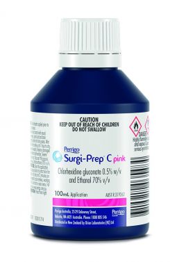 SURGI-PREP C PINK CHLORHEXIDINE 0.5% AND ETHANOL 70% 
