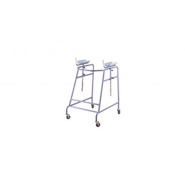 TUTOR BARIATRIC FOREARM WALKER WITH FOUR WHEELS