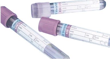 VACUTAINER EDTA 13x75mm 4ml/Pack of 100
