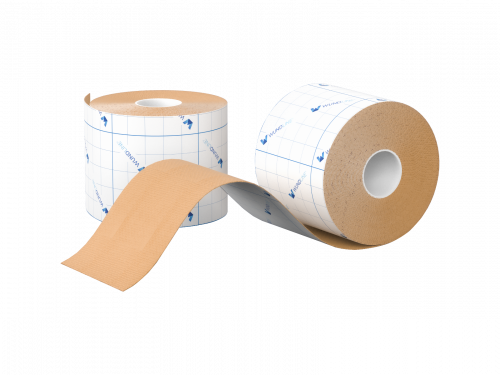 WUNDLINE FIXIER HYPOALLERGENIC FIXATION TAPE / TAN