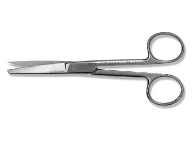 RUCK INSTRUMENTS CURVED BANDAGE (FIRST AID) SCISSORS / 14.5CM / HARDENED