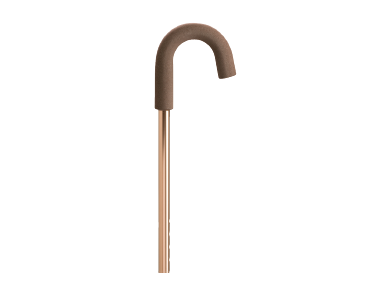 CROOK HANDLE ADJUSTABLE WALKING STICK