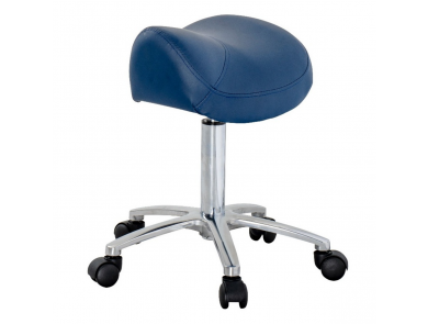FORTRESS SADDLE STOOL / NAVY