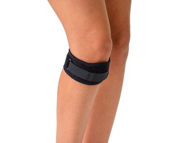 ORTHOLIFE JUMPERS KNEE STRAP WITH SILICONE PAD / UNIVERSAL  (D)