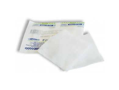 SENTRY SWAB N/W STERILE  7.5CM x 7.5CM / 3PC / BAG OF 50